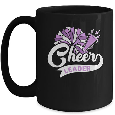 Cheerleader For Girls Women Cheerleading Cheer Practice Purple Mug | siriusteestore