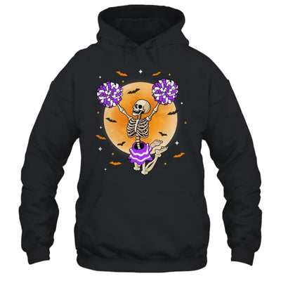 Cheerleading Skeleton Halloween Cheer Mom Girls Womens Cheer Shirt & Tank Top | siriusteestore