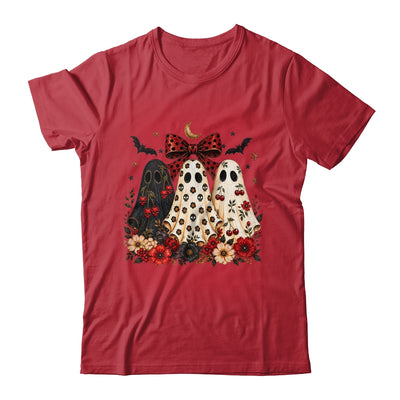 Cherry Ghost Coquette Halloween Spooky Season Ghost Leopard Shirt & Sweatshirt | siriusteestore