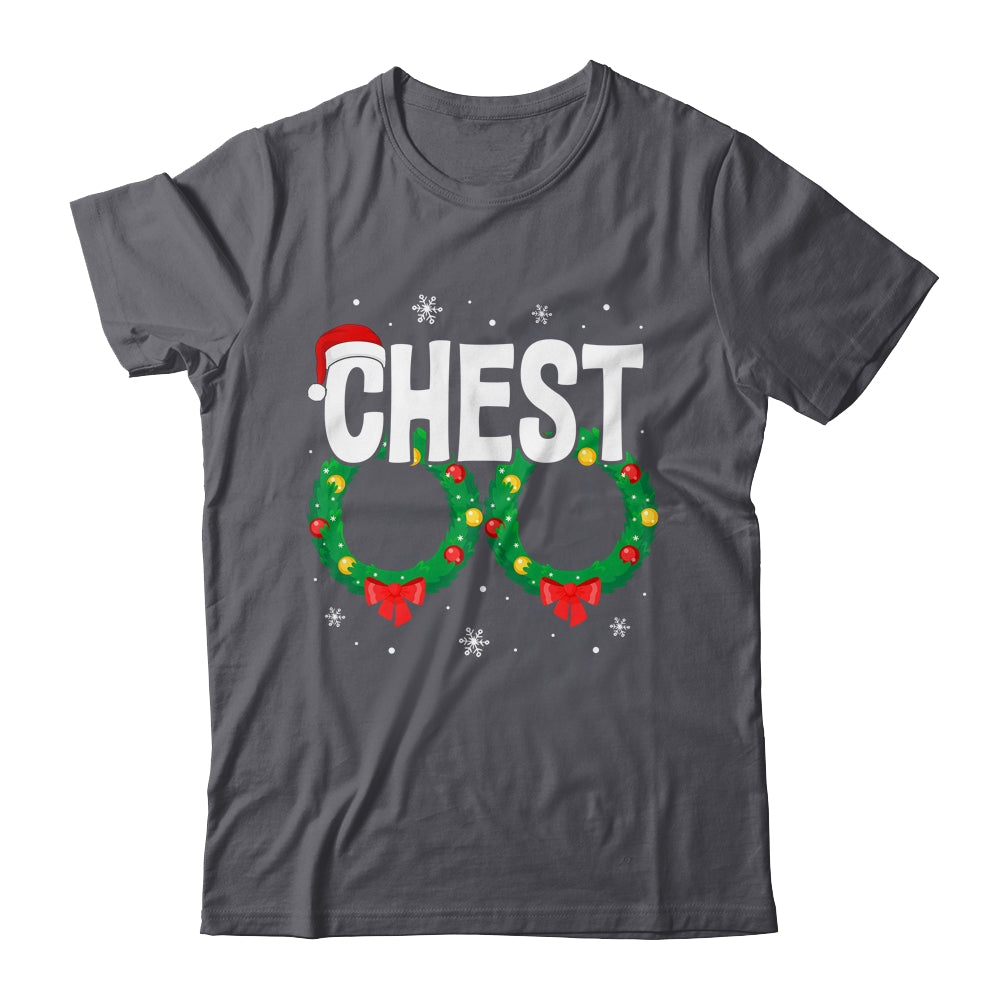 Chest Nuts Matching Chestnuts Funny Christmas Couples Chest Shirt & Sweatshirt | siriusteestore