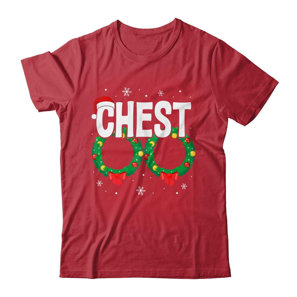 Chest Nuts Matching Chestnuts Funny Christmas Couples Chest Shirt & Sweatshirt | siriusteestore