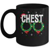 Chest Nuts Matching Chestnuts Funny Christmas Couples Chest Mug | siriusteestore