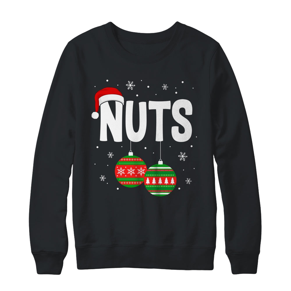 Chest Nuts Matching Chestnuts Funny Christmas Couples Nuts Shirt & Sweatshirt | siriusteestore