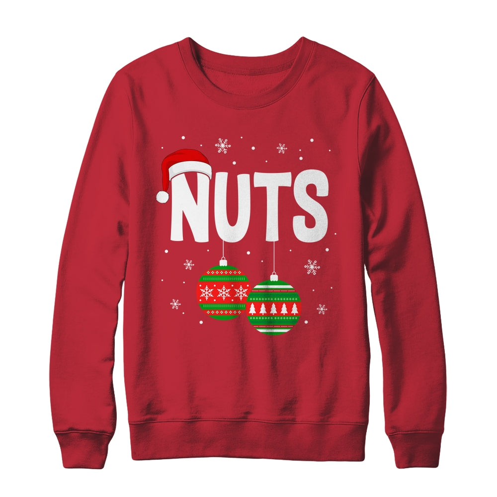 Chest Nuts Matching Chestnuts Funny Christmas Couples Nuts Shirt & Sweatshirt | siriusteestore