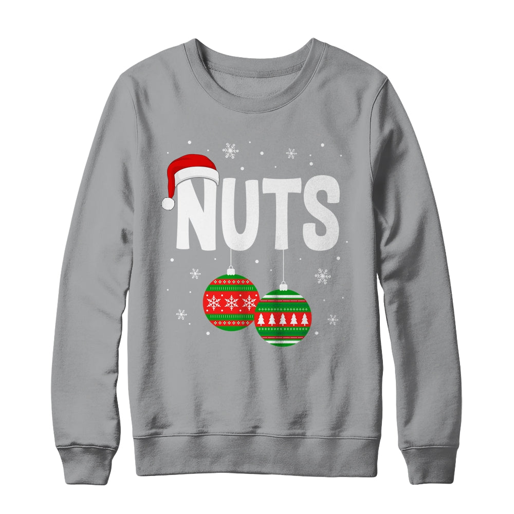 Chest Nuts Matching Chestnuts Funny Christmas Couples Nuts Shirt & Sweatshirt | siriusteestore