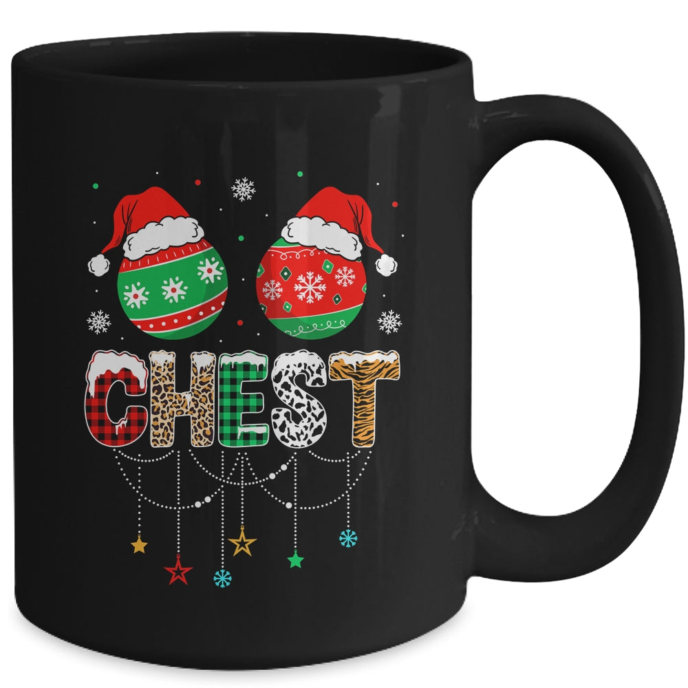 Chestnuts Matching Family Funny Chest Nuts Christmas Couples Mug | siriusteestore
