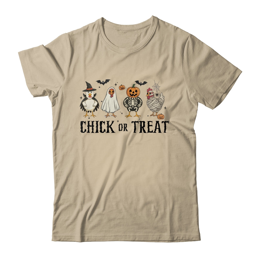 Chick Or Treat Spooky Chicken Halloween Spooky Season Kids Shirt & Hoodie | siriusteestore