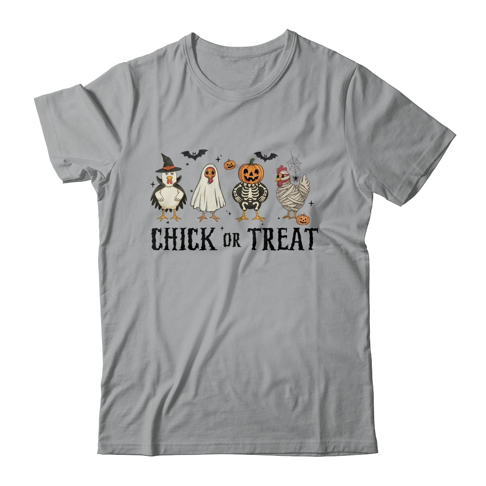 Chick Or Treat Spooky Chicken Halloween Spooky Season Kids Shirt & Hoodie | siriusteestore