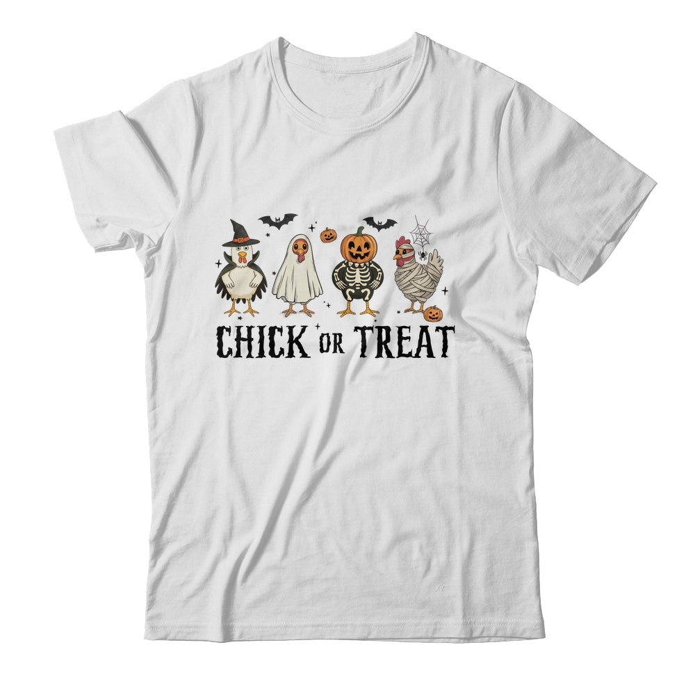 Chick Or Treat Spooky Chicken Halloween Spooky Season Kids Shirt & Hoodie | siriusteestore
