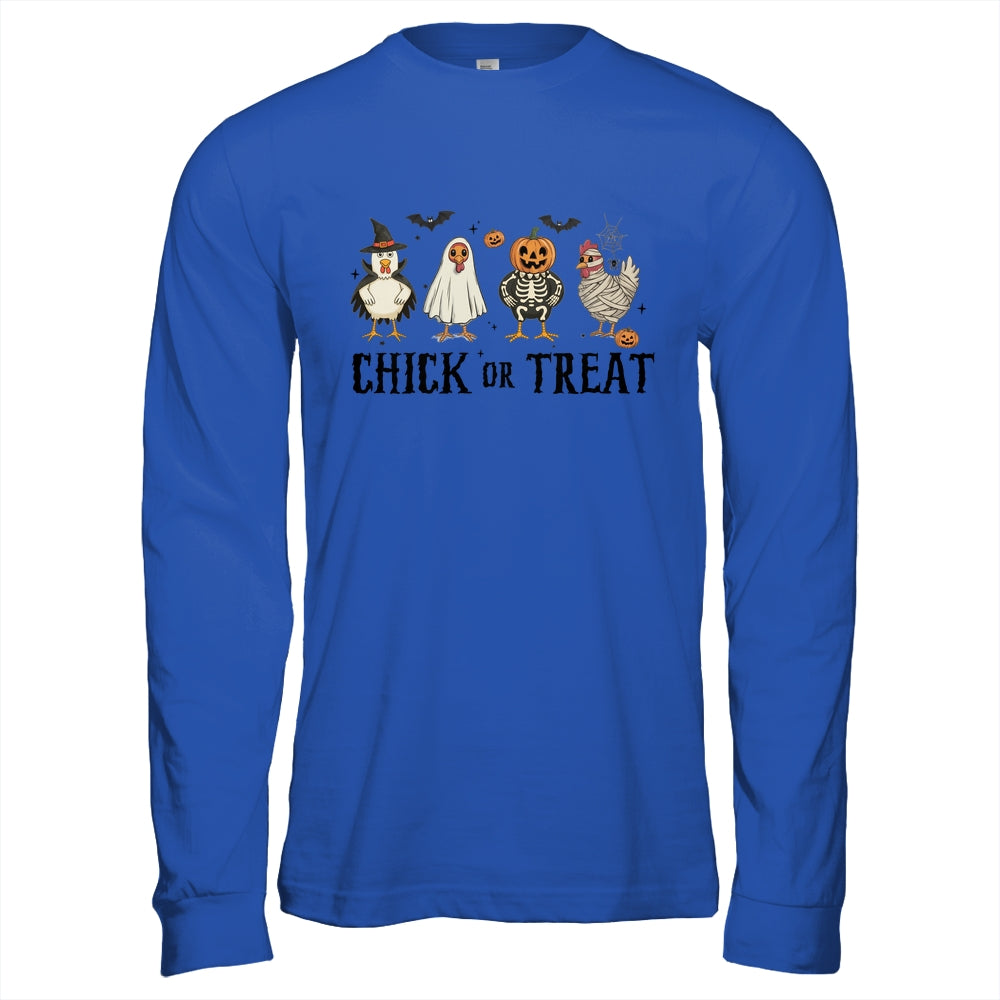 Chick Or Treat Spooky Chicken Halloween Spooky Season Kids Shirt & Hoodie | siriusteestore