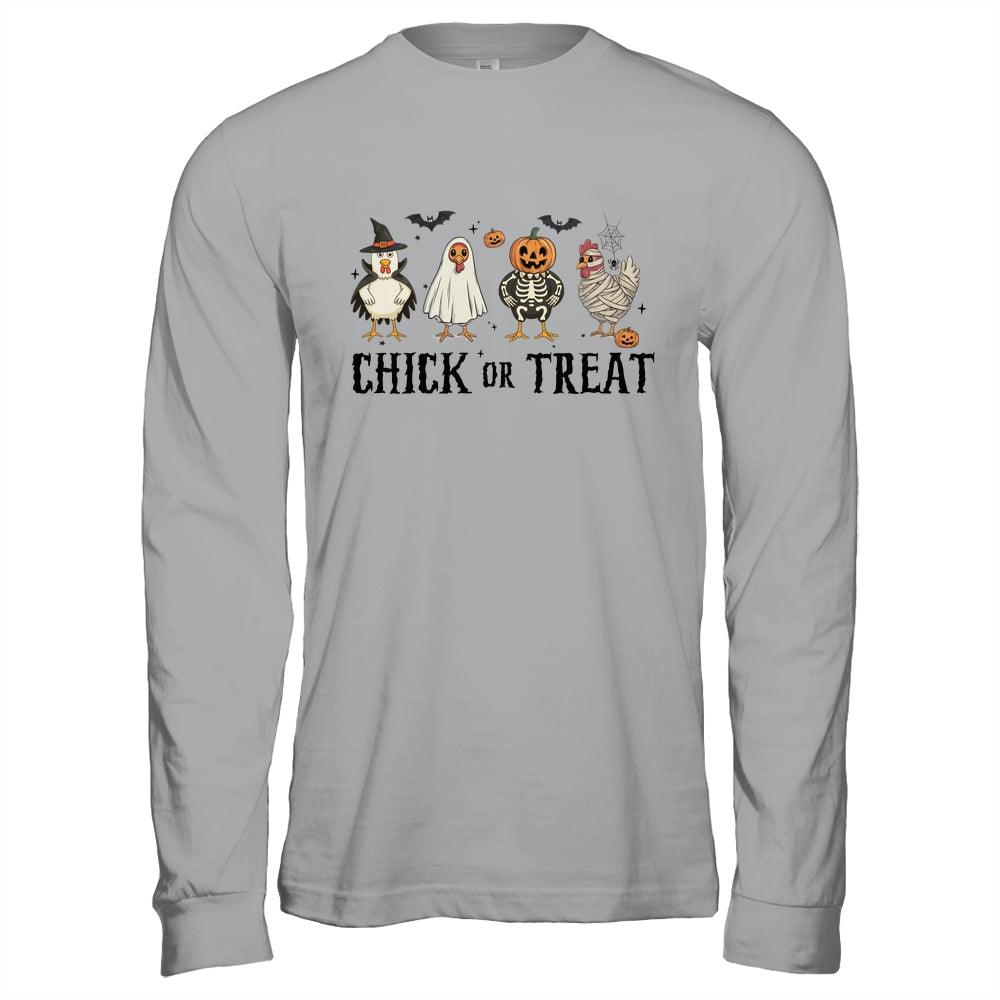 Chick Or Treat Spooky Chicken Halloween Spooky Season Kids Shirt & Hoodie | siriusteestore