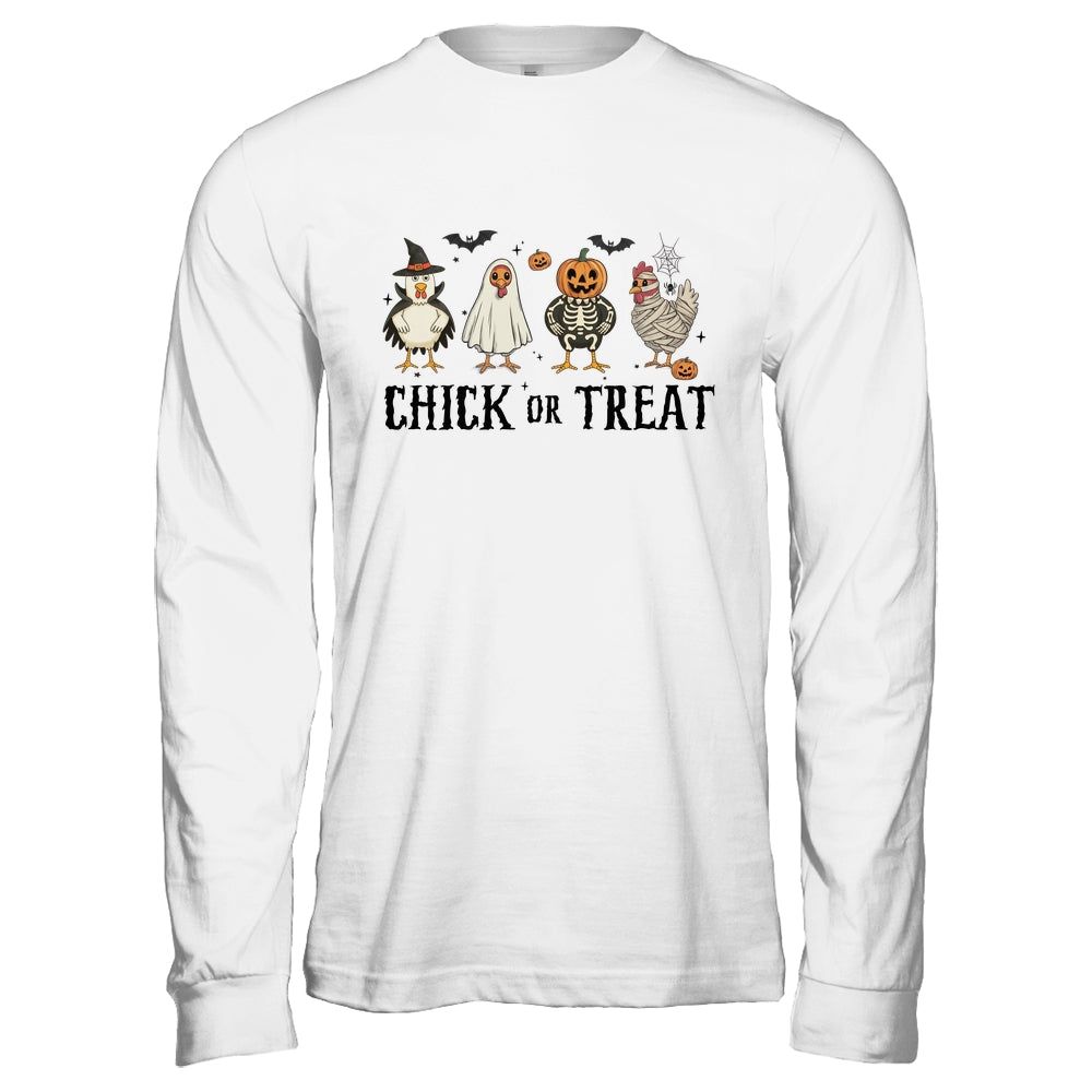 Chick Or Treat Spooky Chicken Halloween Spooky Season Kids Shirt & Hoodie | siriusteestore