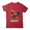 Chicken Christmas Chickens Santa Hat Xmas Chicken Lover Shirt & Sweatshirt | siriusteestore