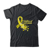 Childhood Cancer Awareness Ribbon Cancer Survivor Groovy Shirt & Hoodie | siriusteestore