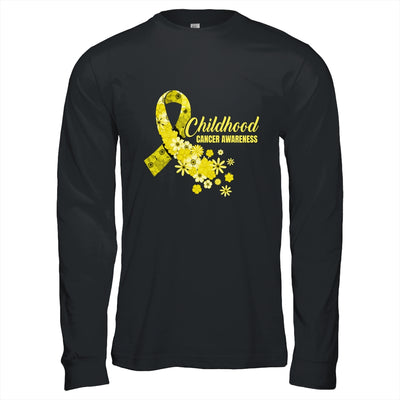 Childhood Cancer Awareness Ribbon Cancer Survivor Groovy Shirt & Hoodie | siriusteestore