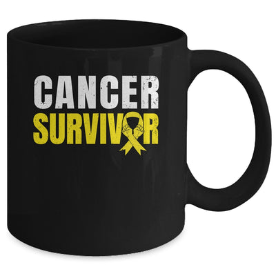 Childhood Cancer Survivor Childhood Cancer Awareness Mug | siriusteestore