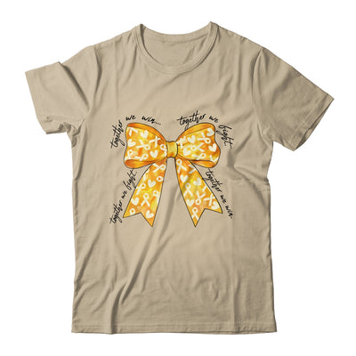 Childhood Cancer Warrior Together We Fight Together We Win Shirt & Hoodie | siriusteestore