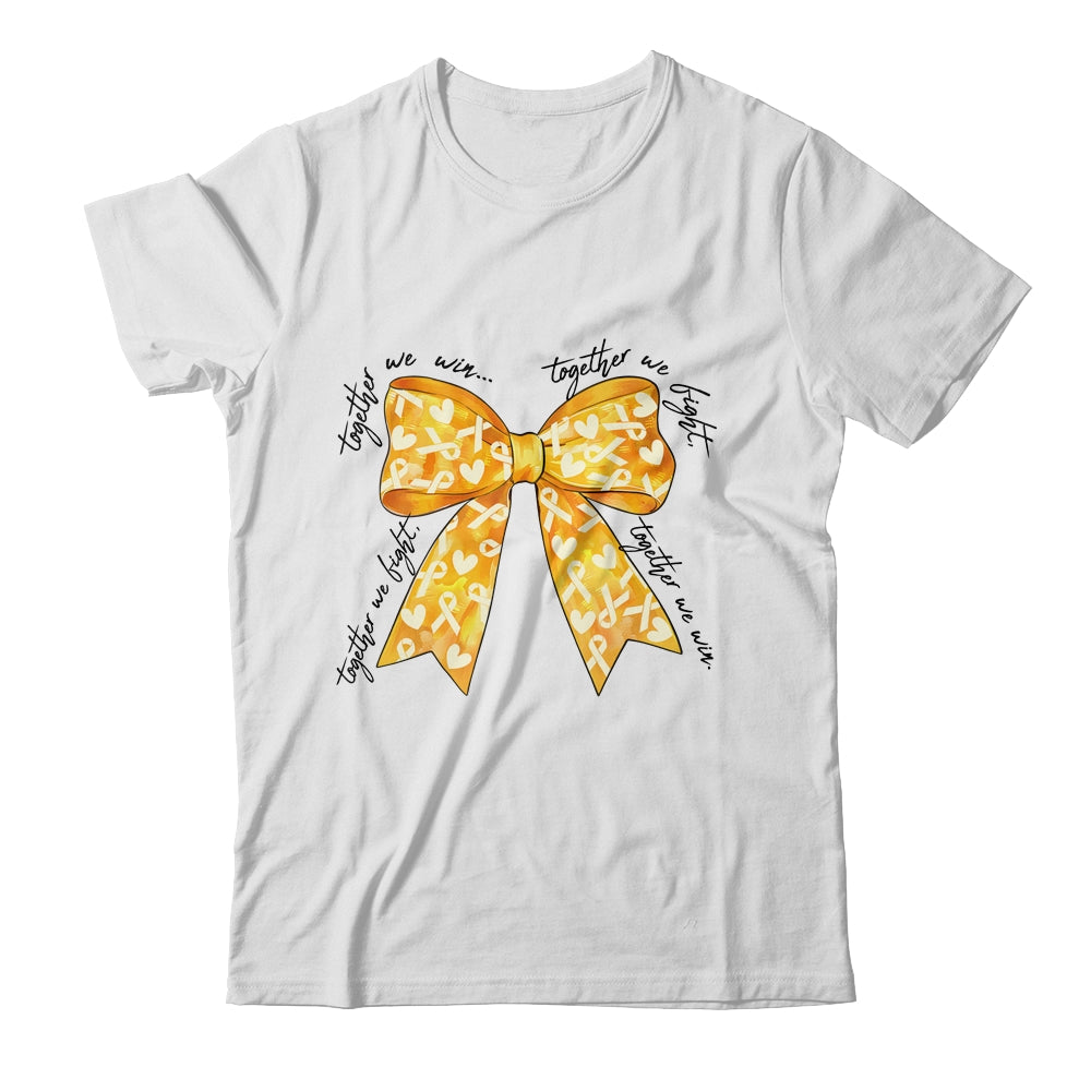 Childhood Cancer Warrior Together We Fight Together We Win Shirt & Hoodie | siriusteestore