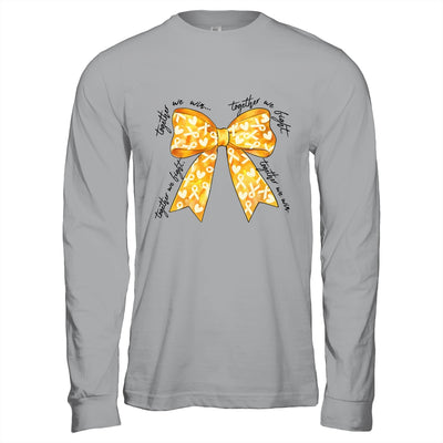 Childhood Cancer Warrior Together We Fight Together We Win Shirt & Hoodie | siriusteestore