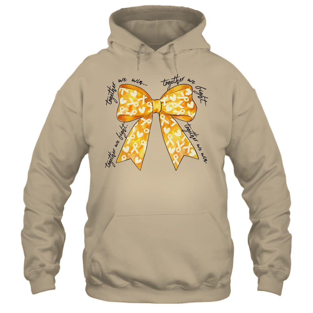 Childhood Cancer Warrior Together We Fight Together We Win Shirt & Hoodie | siriusteestore
