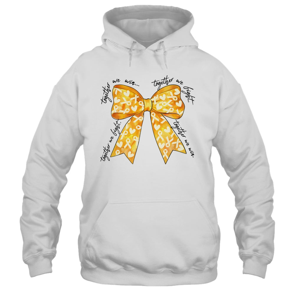 Childhood Cancer Warrior Together We Fight Together We Win Shirt & Hoodie | siriusteestore