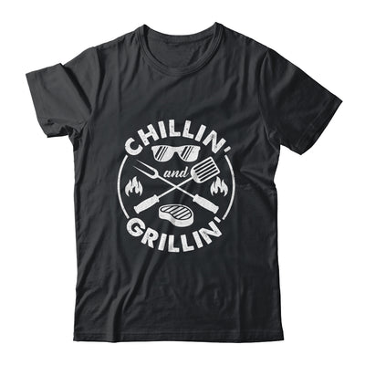 Chillin And Grillin Costume Funny BBQ Grilling Dad Shirt & Hoodie | siriusteestore