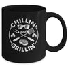 Chillin And Grillin Costume Funny BBQ Grilling Dad Mug | siriusteestore