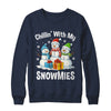 Chillin With My Snowmies Ugly Christmas Snowman Family Shirt & Sweatshirt | siriusteestore