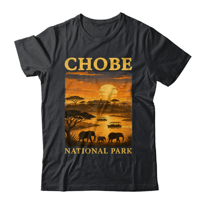 Chobe National Park Travel Botswana Safari Wildlife Retro Shirt & Tank Top | siriusteestore