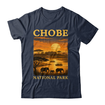 Chobe National Park Travel Botswana Safari Wildlife Retro Shirt & Tank Top | siriusteestore