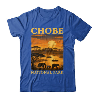 Chobe National Park Travel Botswana Safari Wildlife Retro Shirt & Tank Top | siriusteestore