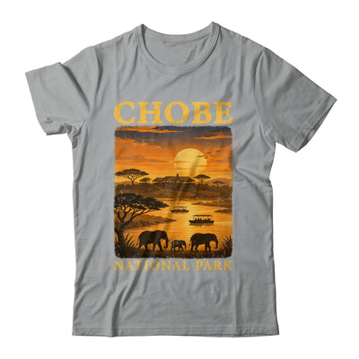 Chobe National Park Travel Botswana Safari Wildlife Retro Shirt & Tank Top | siriusteestore