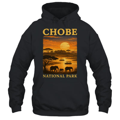 Chobe National Park Travel Botswana Safari Wildlife Retro Shirt & Tank Top | siriusteestore