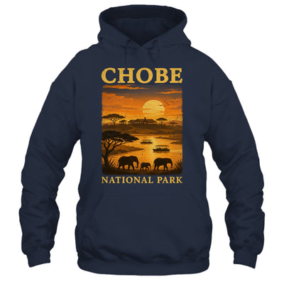 Chobe National Park Travel Botswana Safari Wildlife Retro Shirt & Tank Top | siriusteestore