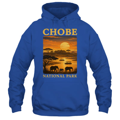 Chobe National Park Travel Botswana Safari Wildlife Retro Shirt & Tank Top | siriusteestore