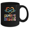 Choose To Include Autism Awareness Teacher Special Education Mug | siriusteestore