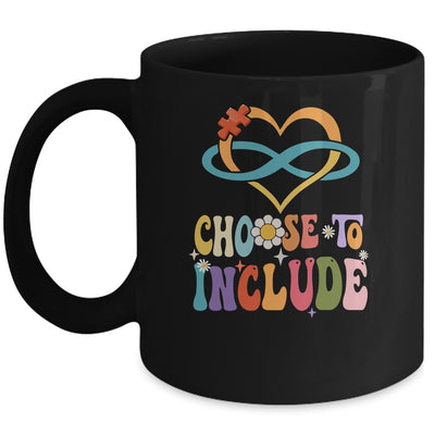 Choose To Include Autism Awareness Teacher Special Education Mug | siriusteestore