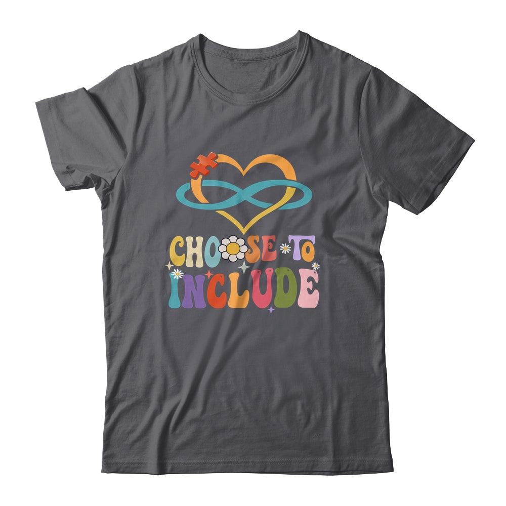 Choose To Include Autism Awareness Teacher Special Education Shirt & Hoodie | siriusteestore