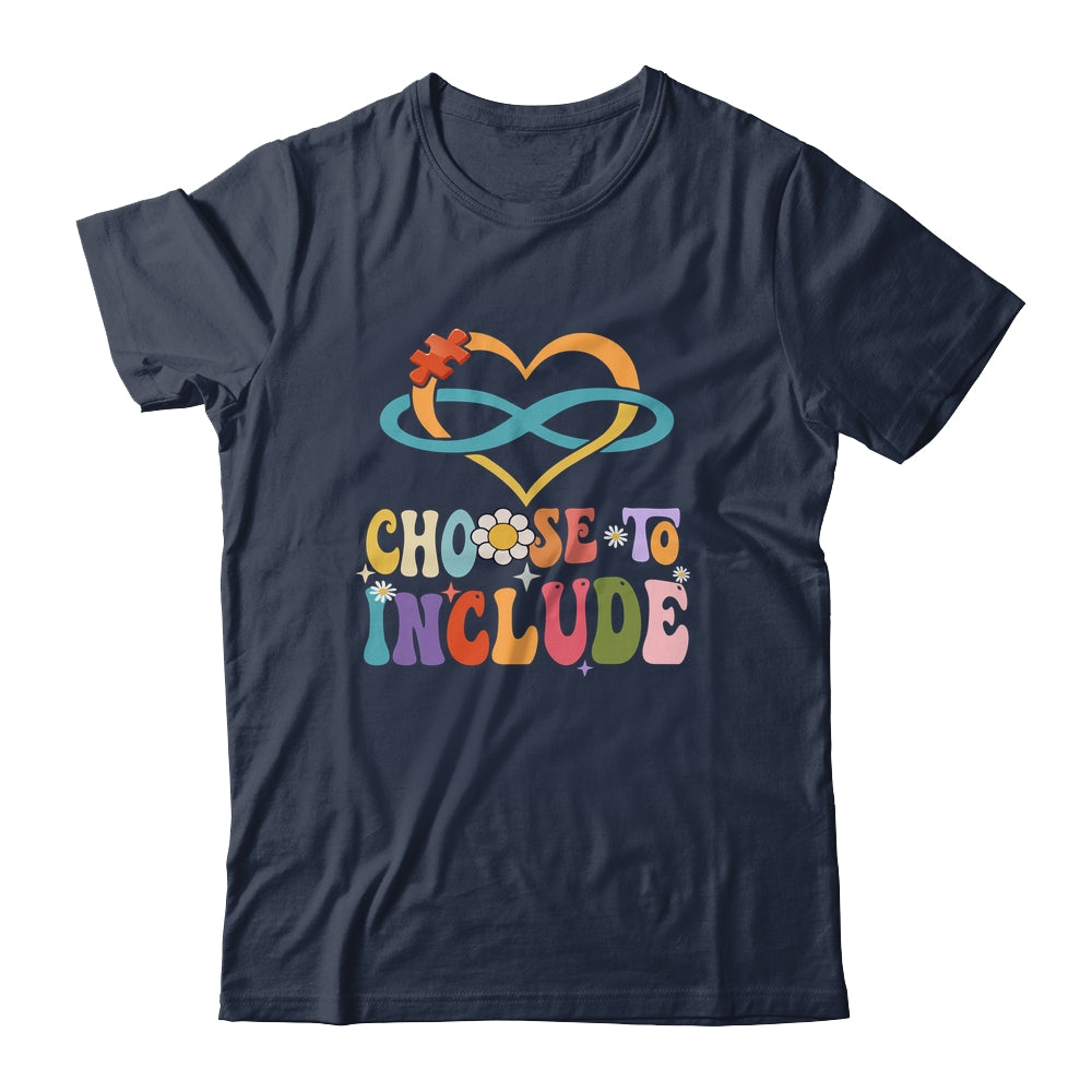 Choose To Include Autism Awareness Teacher Special Education Shirt & Hoodie | siriusteestore