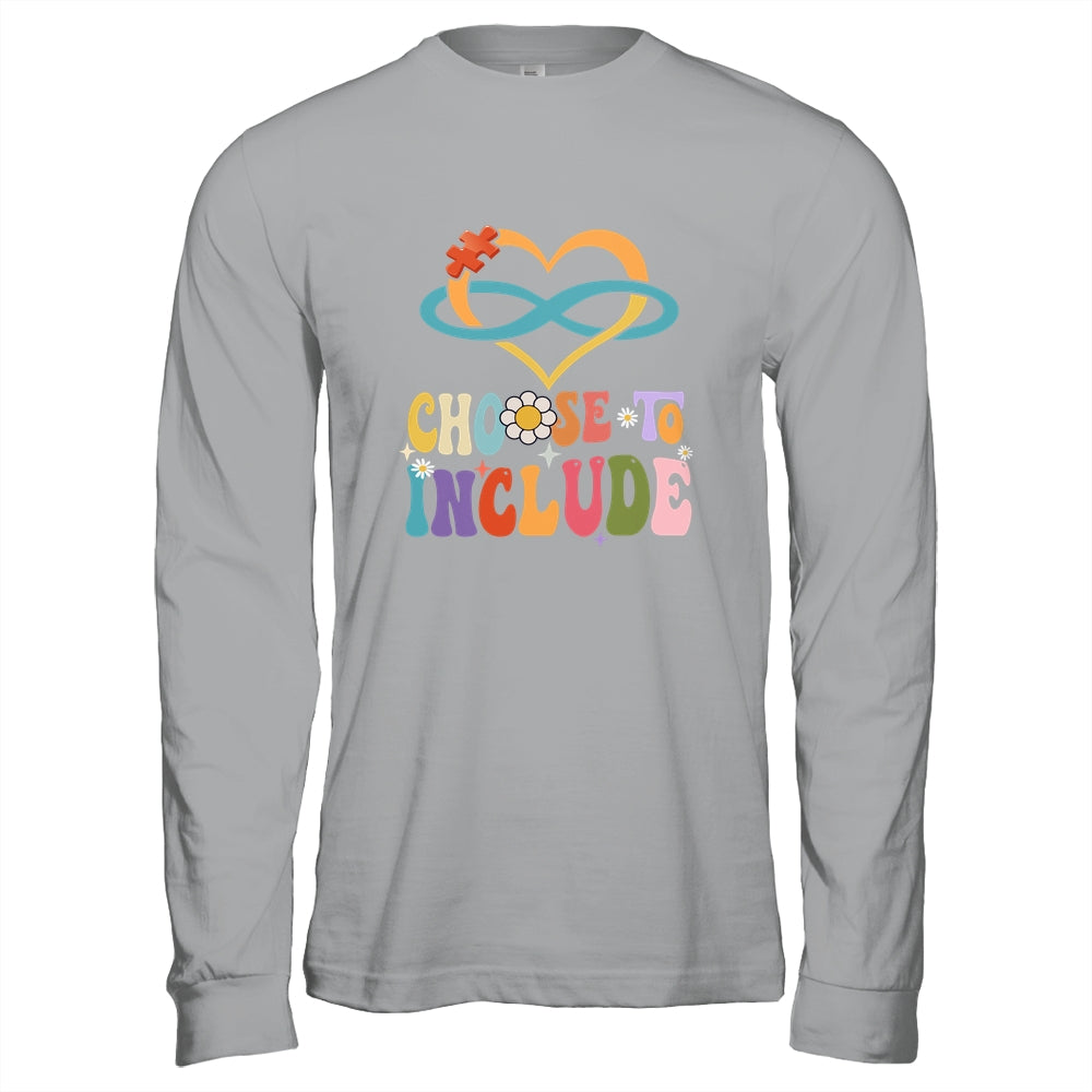 Choose To Include Autism Awareness Teacher Special Education Shirt & Hoodie | siriusteestore