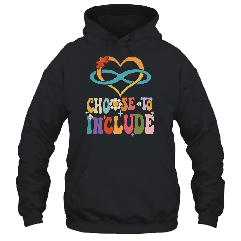 Choose To Include Autism Awareness Teacher Special Education Shirt & Hoodie | siriusteestore