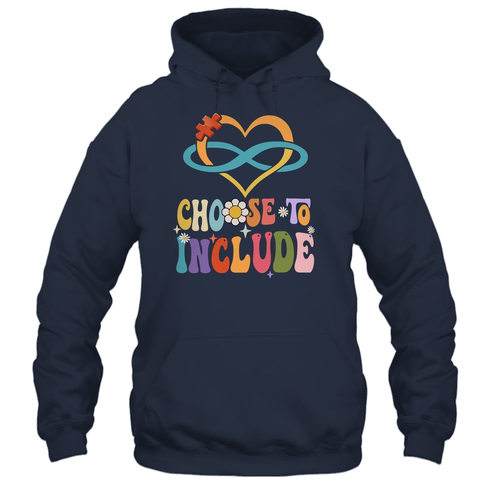 Choose To Include Autism Awareness Teacher Special Education Shirt & Hoodie | siriusteestore