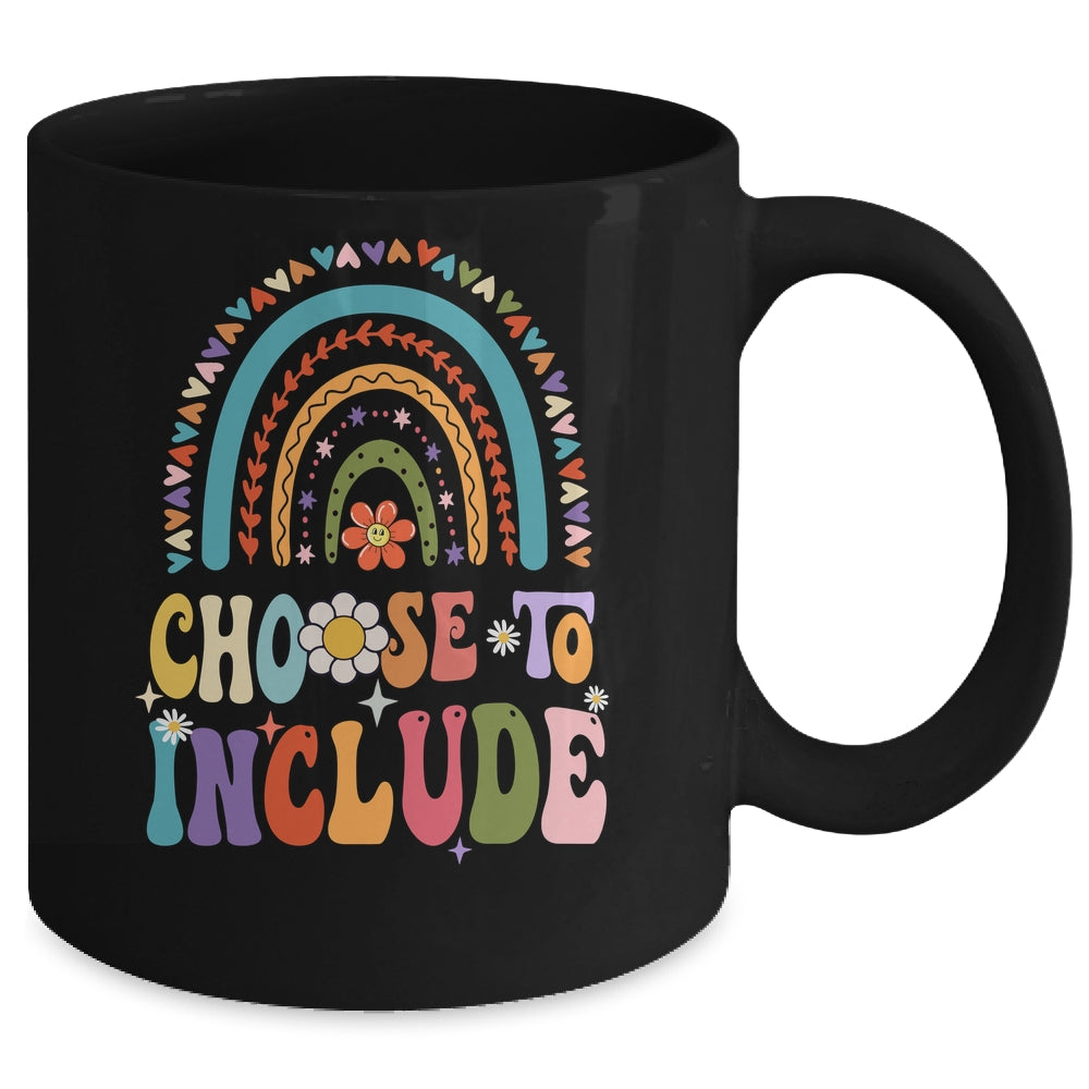 Choose To Include For Autism Teacher Special Education Mug | siriusteestore