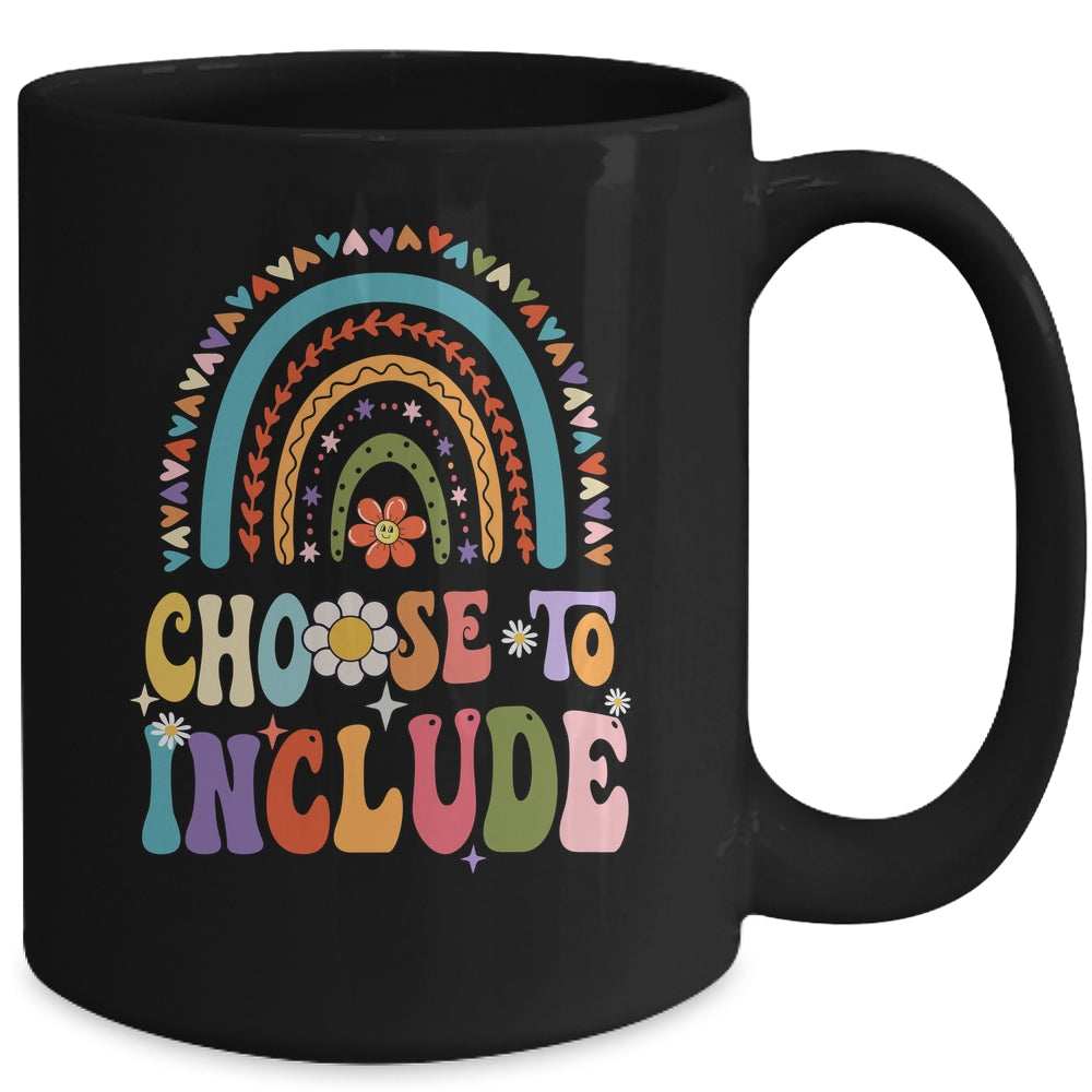 Choose To Include For Autism Teacher Special Education Mug | siriusteestore