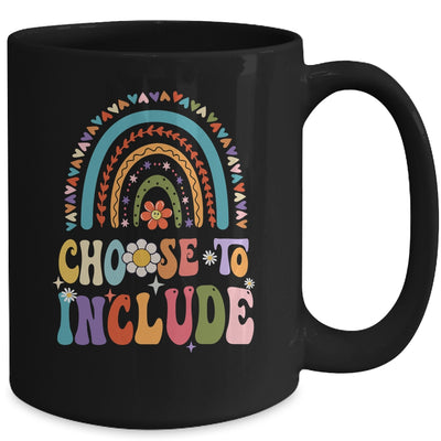 Choose To Include For Autism Teacher Special Education Mug | siriusteestore