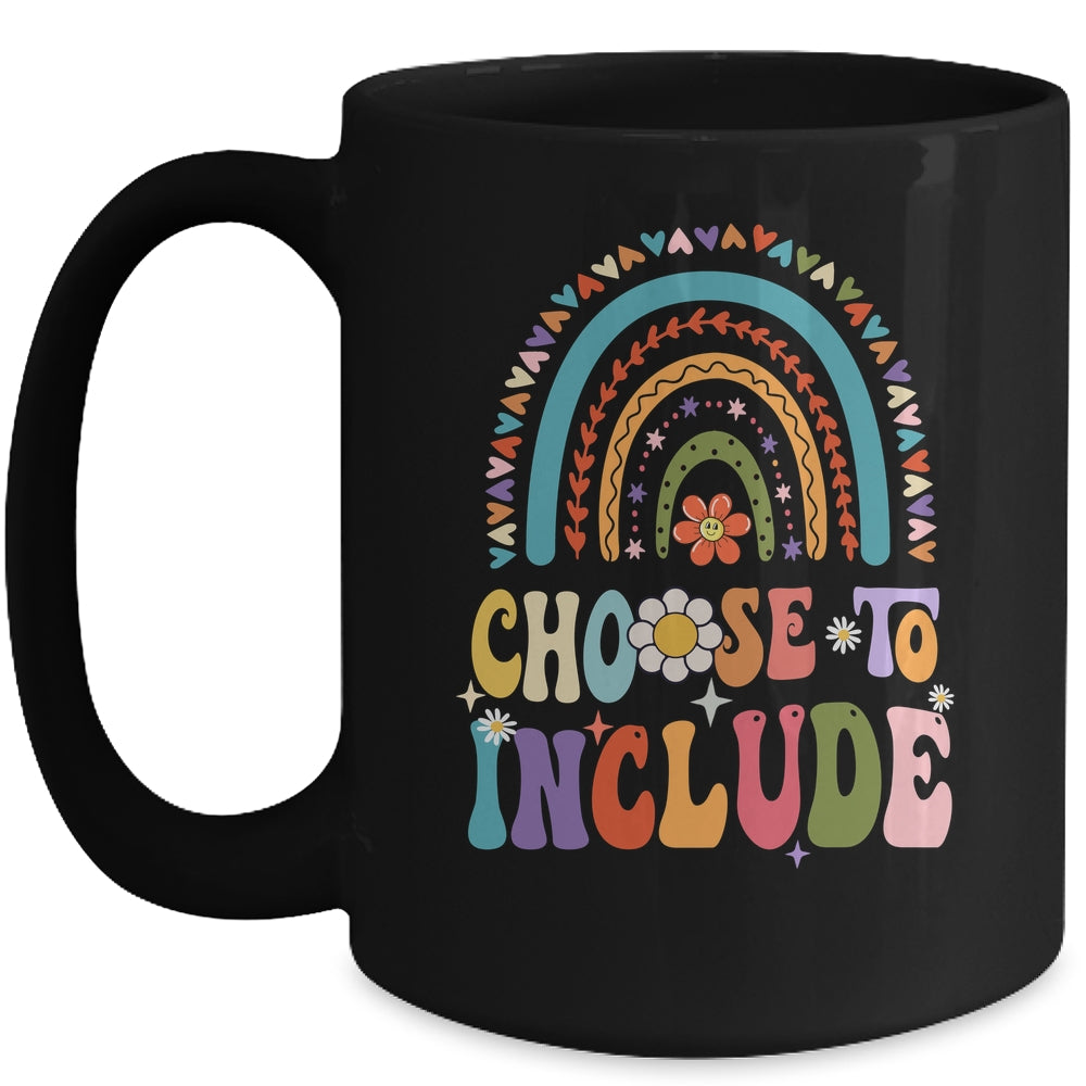 Choose To Include For Autism Teacher Special Education Mug | siriusteestore