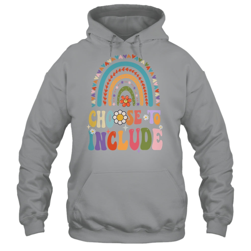 Choose To Include For Autism Teacher Special Education Shirt & Hoodie | siriusteestore