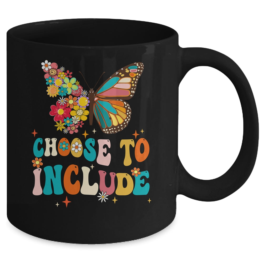 Choose To Include Teacher Special Education Autism Awareness Mug | siriusteestore