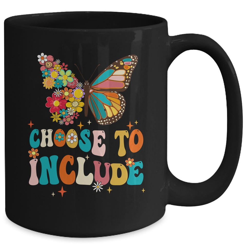 Choose To Include Teacher Special Education Autism Awareness Mug | siriusteestore