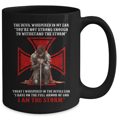 Christian Bible Verse Religious Cross Faith Knights Women Mug | siriusteestore